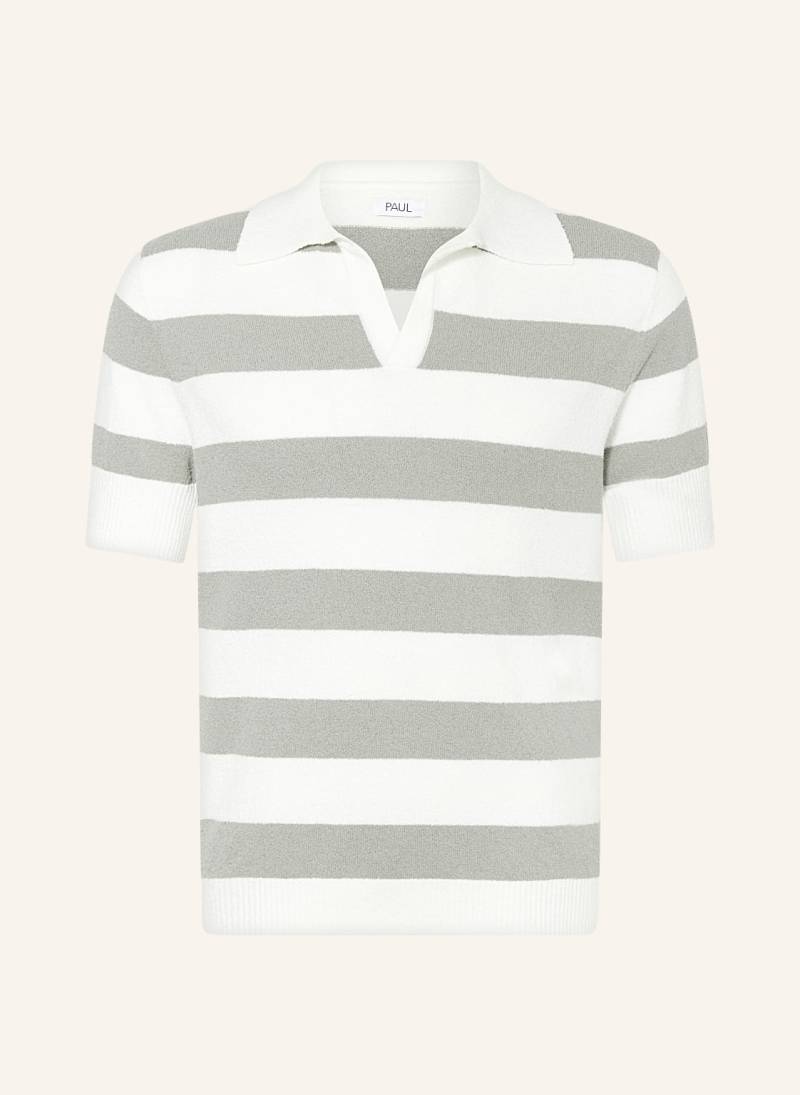 Paul Strick-Poloshirt gruen von PAUL