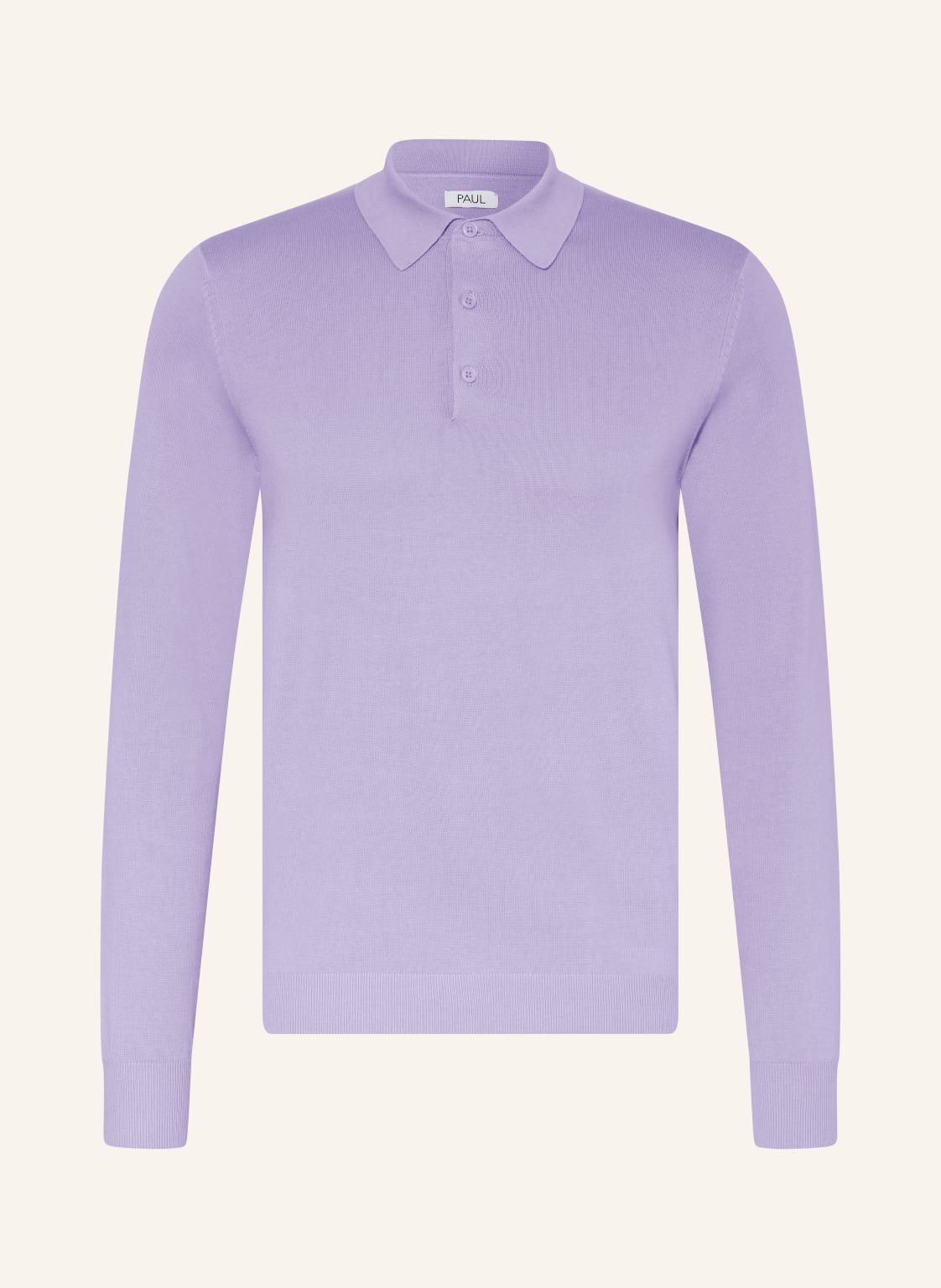 Paul Strick-Poloshirt lila Paul Strick-Poloshirt lila von PAUL