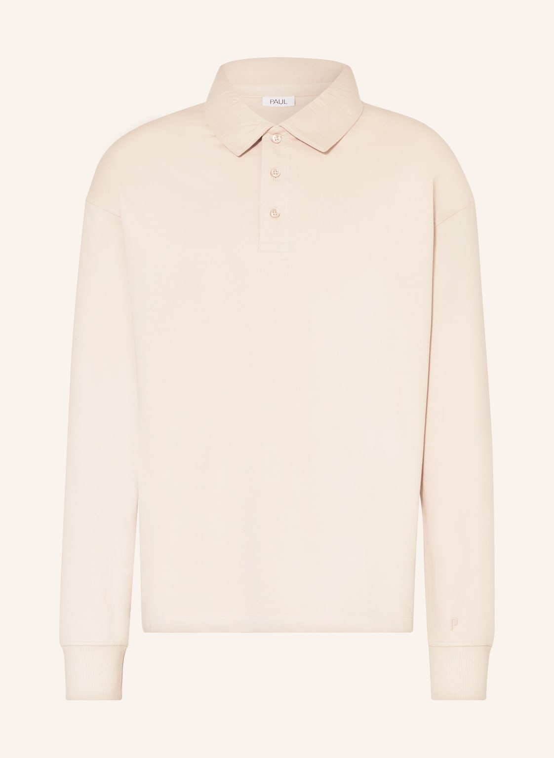 Paul Sweat-Poloshirt beige von PAUL