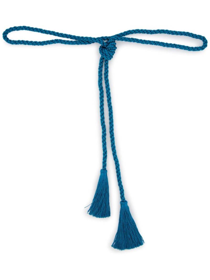 PAULA Olivina tasselled rope belt - Blue von PAULA