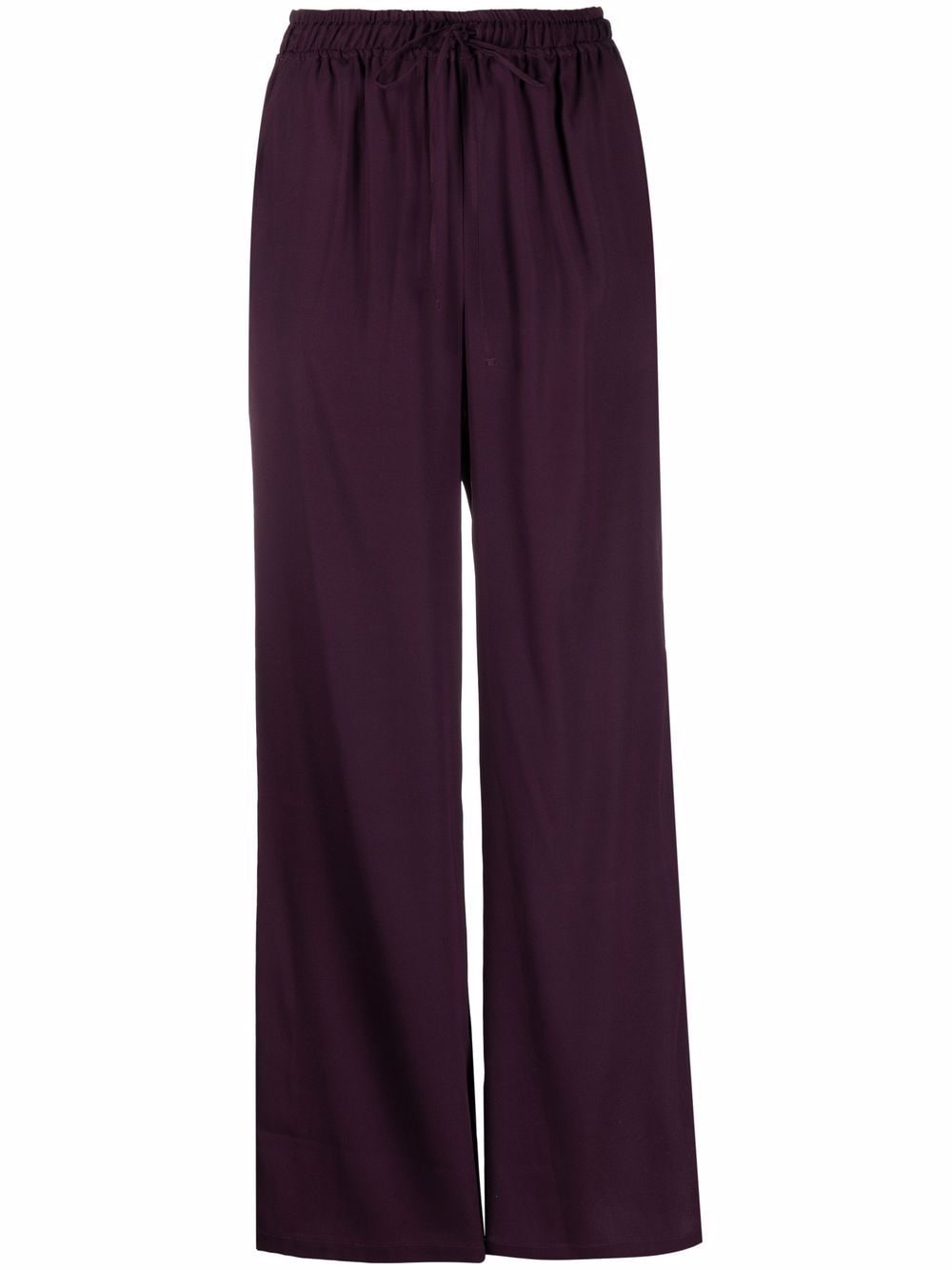 PAULA Paula stretch-silk trousers - Purple von PAULA