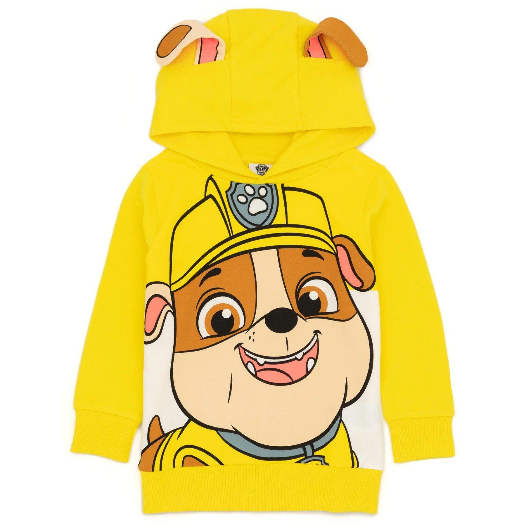 Kapuzenpullover 3dohren Mädchen Gelb Bunt 116 von PAW PATROL