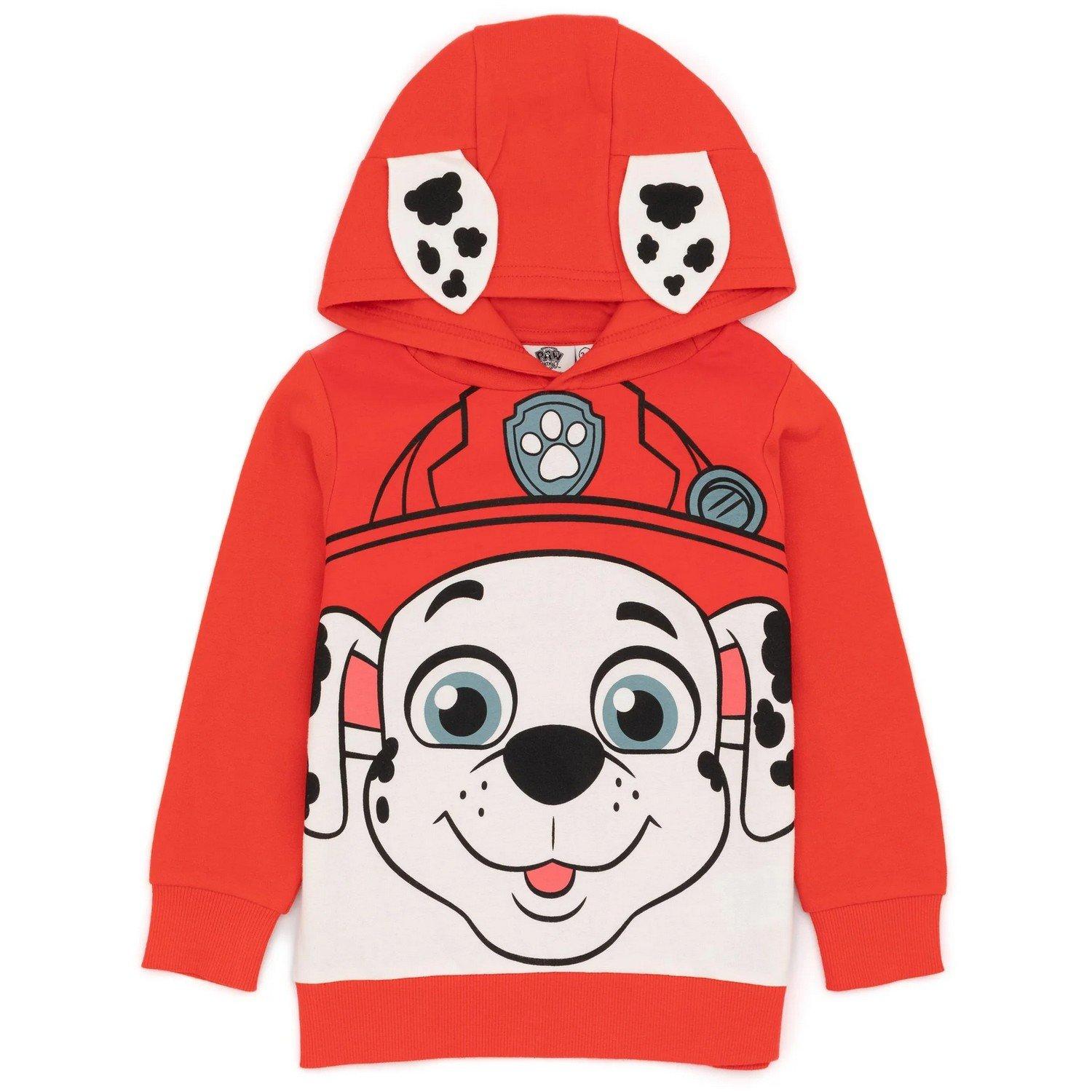 Kapuzenpullover Mädchen Rot Bunt 104 von PAW PATROL