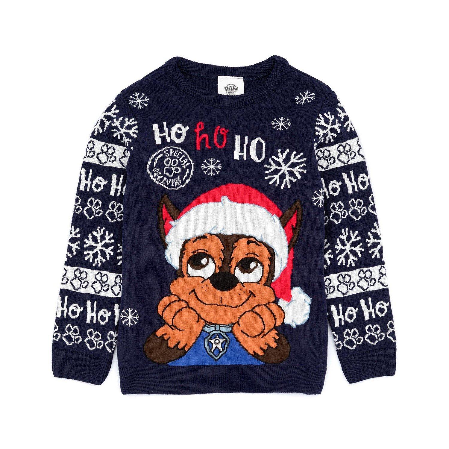 Pullover Weihnachtliches Design Mädchen Marine 104 von PAW PATROL