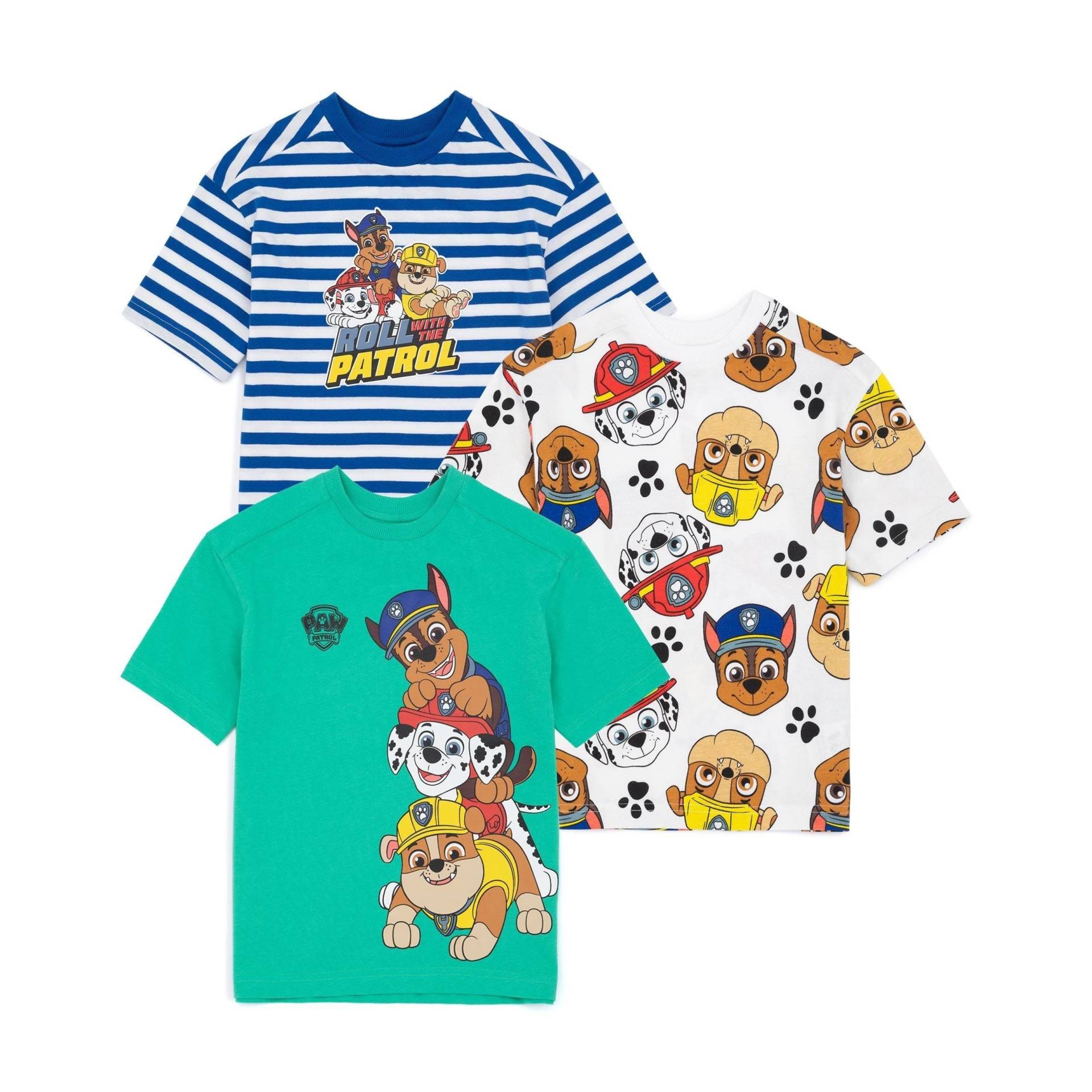 Tshirt (3erpack) Jungen Multicolor 122 von PAW PATROL