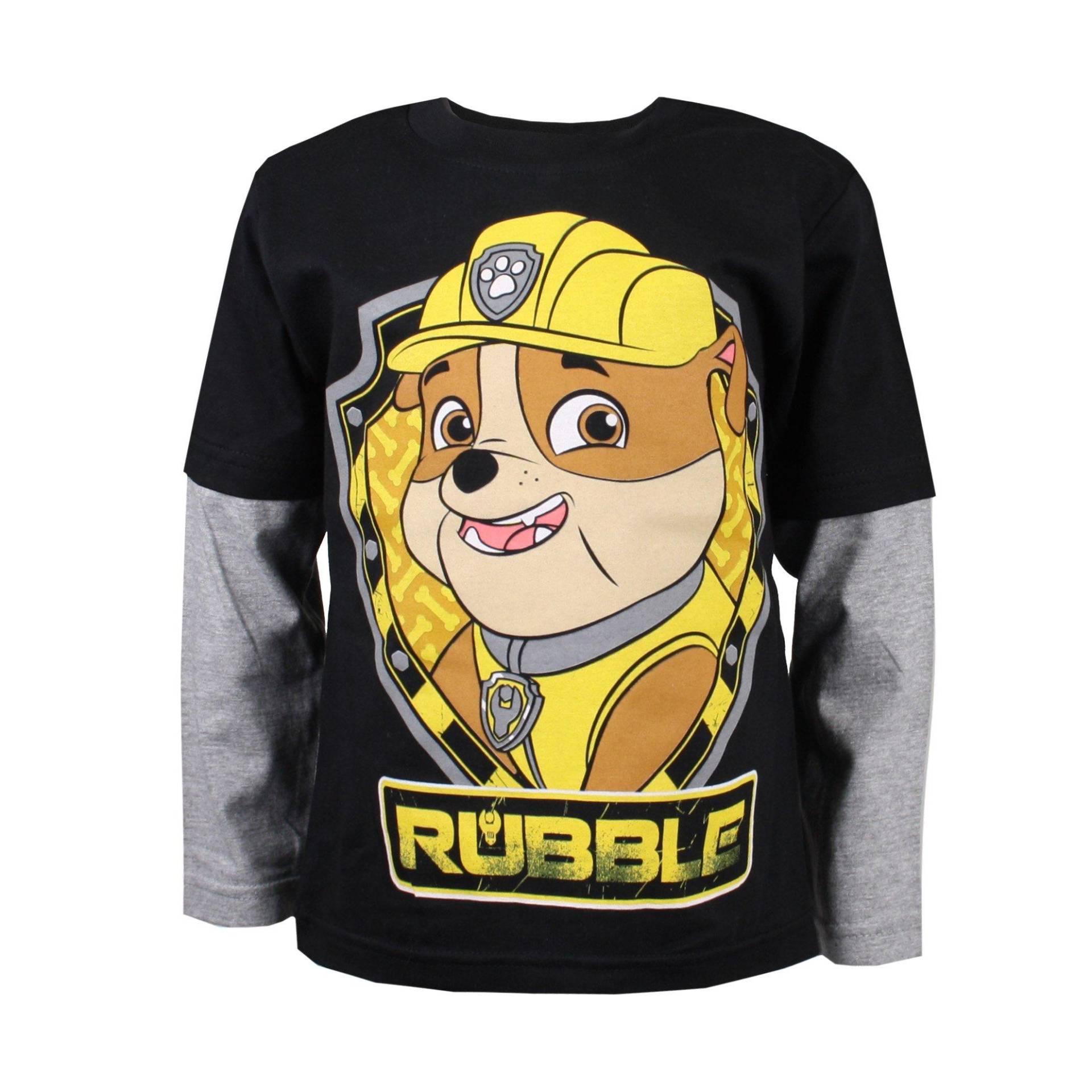 Tshirt Langärmlig Jungen Schwarz XS von PAW PATROL