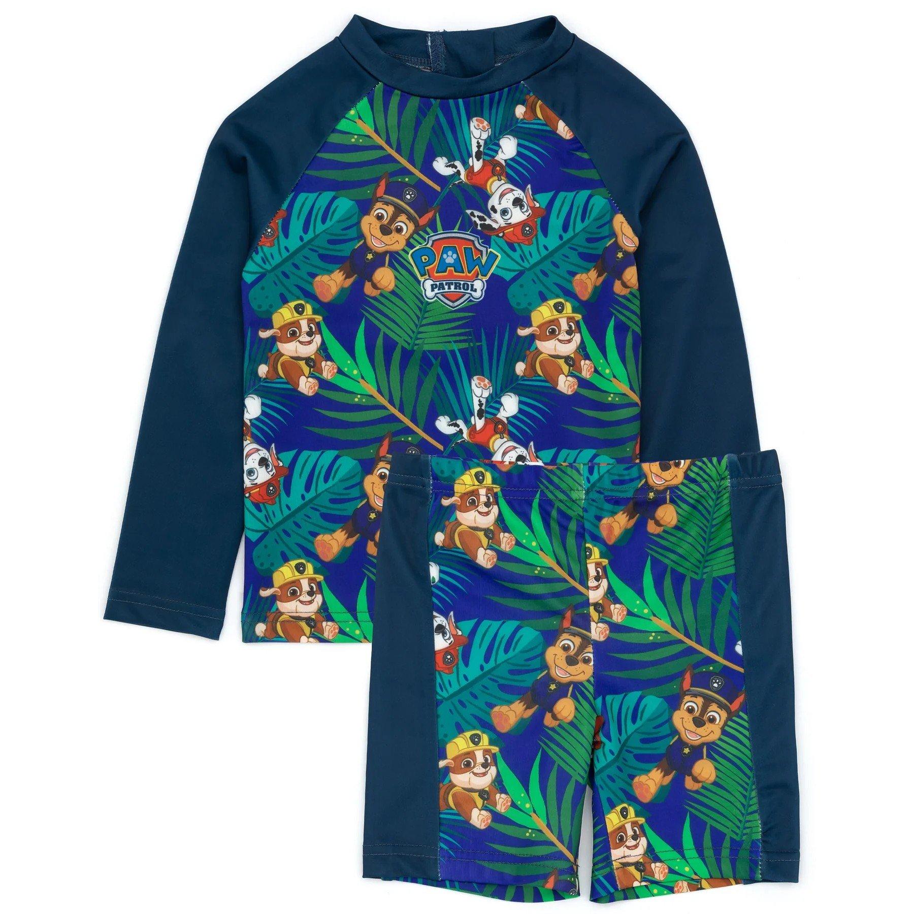 Zweiteiliger Badeanzug Jungs Unisex Marine 110 von PAW PATROL