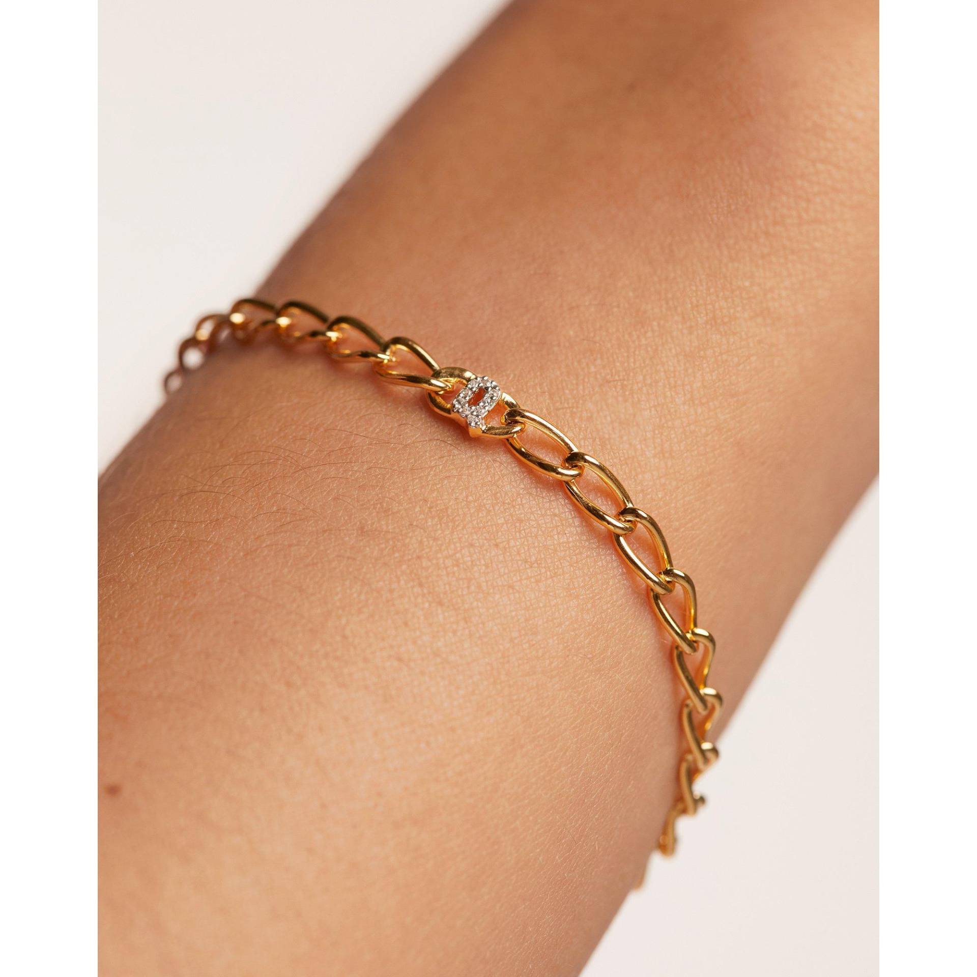 Armband Damen Gold Q von PDPAOLA