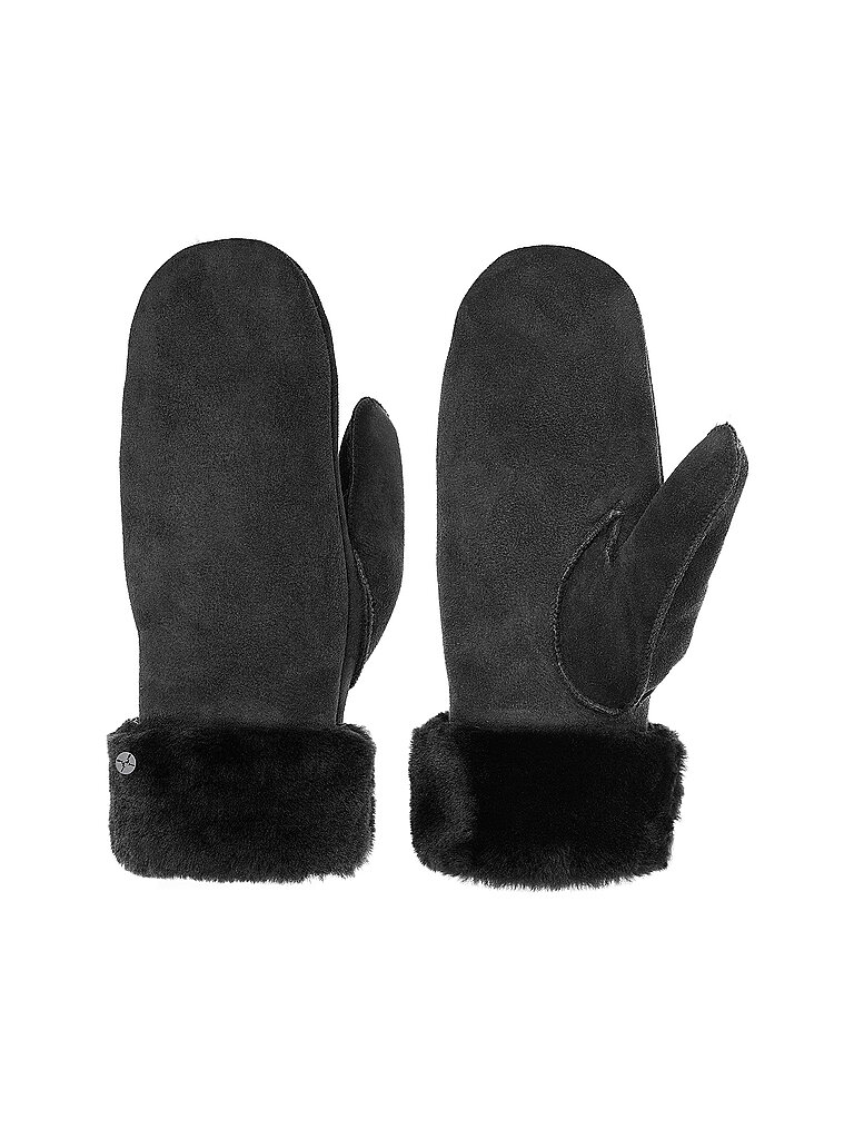 PEARLWOOD Lederhandschuhe - Fäustlinge FIONA schwarz | M PEARLWOOD Lederhandschuhe - Fäustlinge FIONA schwarz | M von PEARLWOOD