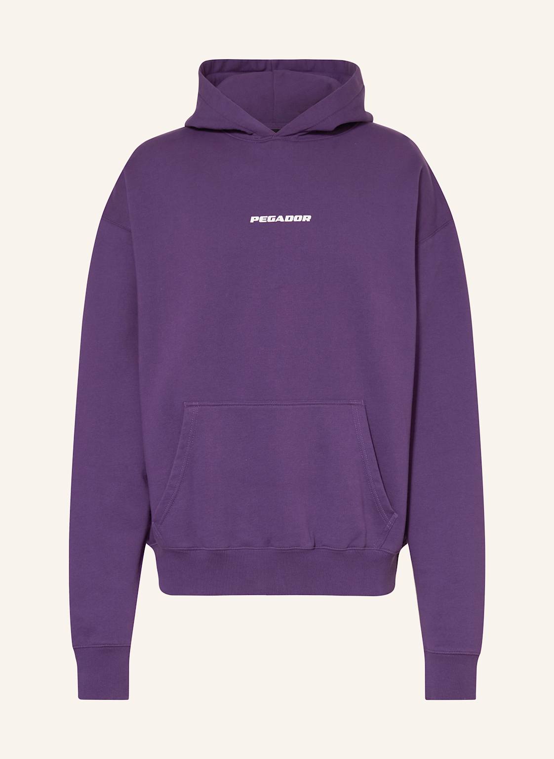 Pegador Oversized-Hoodie Colne lila von PEGADOR