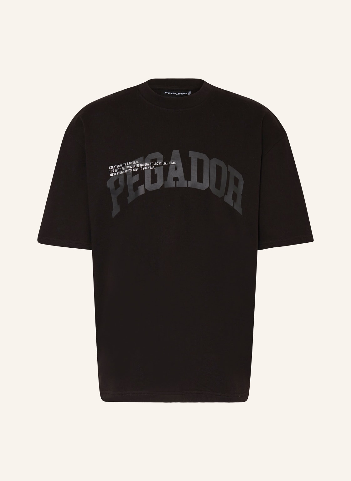 Pegador T-Shirt Gilford schwarz von PEGADOR