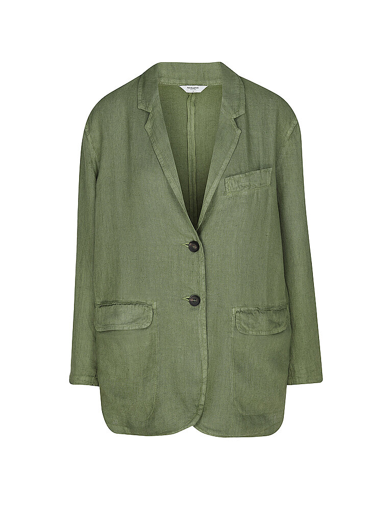 PENN&INK Leinenblazer  olive | 38 von PENN&INK