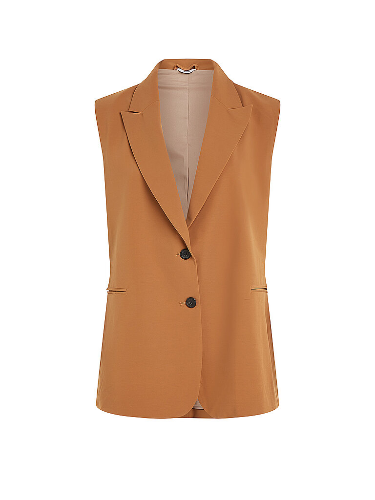 PENN&INK Weste - Gilet camel | 38 von PENN&INK