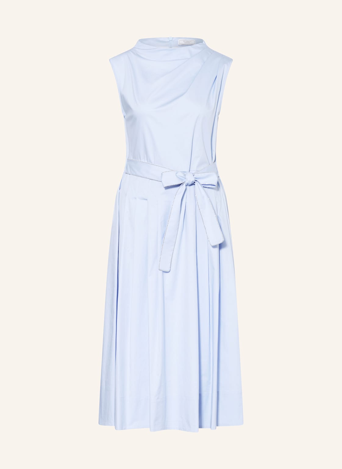 Peserico Kleid Mit Schmuckperlen blau Peserico Kleid Mit Schmuckperlen blau von PESERICO