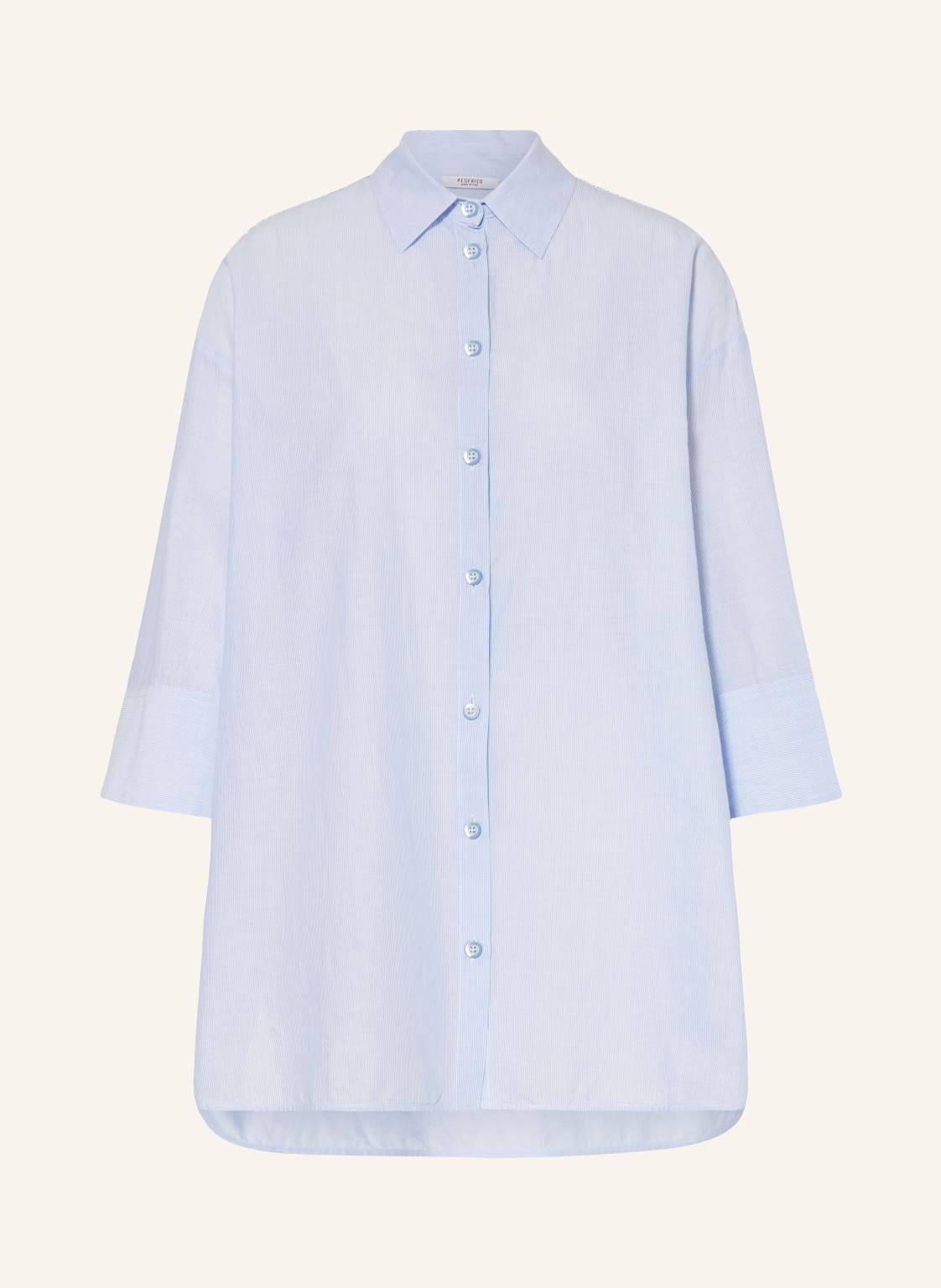 Peserico Oversized-Bluse blau von PESERICO