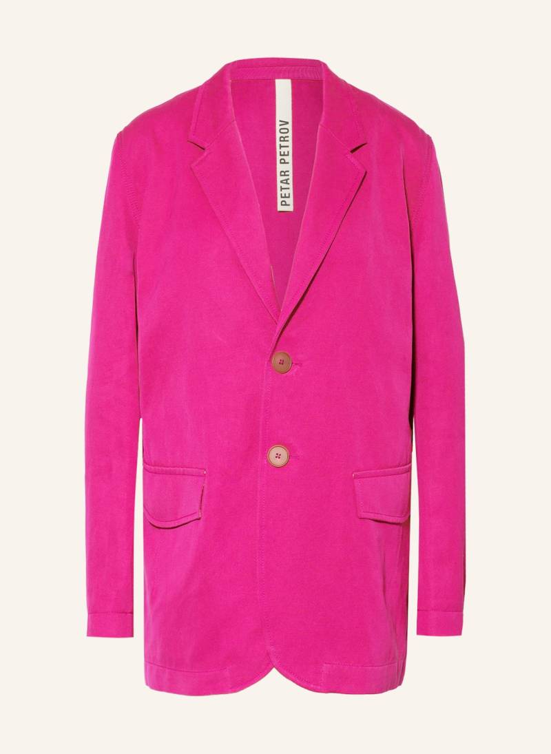 Petar Petrov Blazer Issa pink von PETAR PETROV