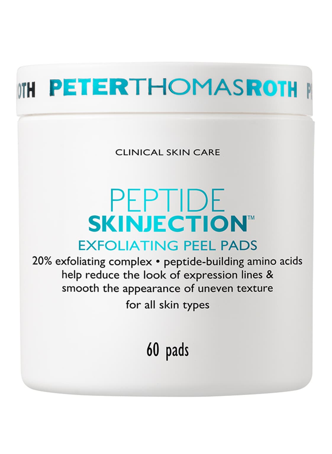 Peter Thomas Roth Peptide Skinjection Exfoliating Peel Pads (60 Stück) von PETER THOMAS ROTH
