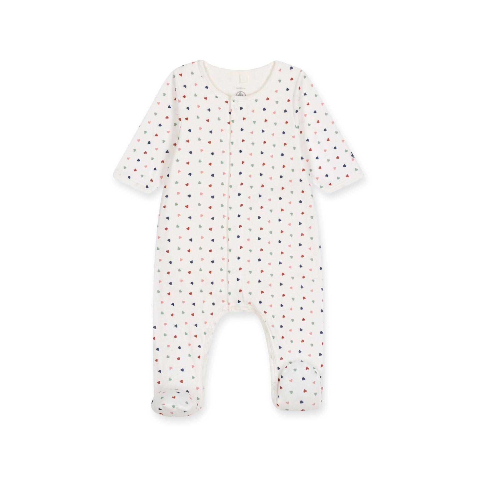 Babydoll Unisex Weiss Bedruckt 0 m von PETIT BATEAU