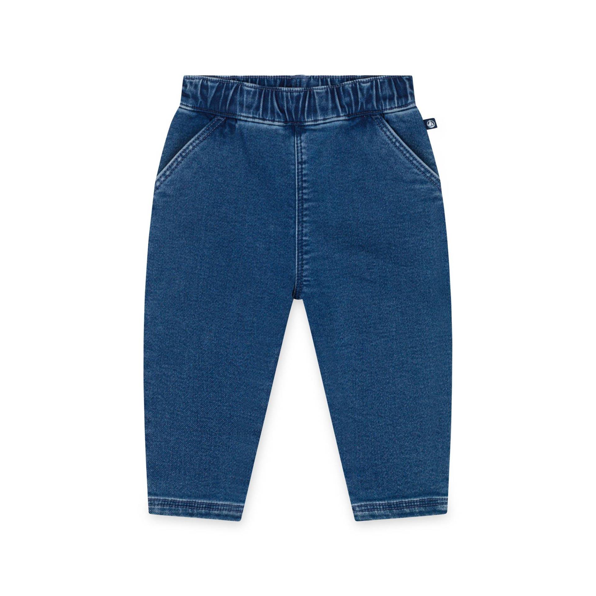 Hose Unisex Bleached Blau 12 mese von PETIT BATEAU