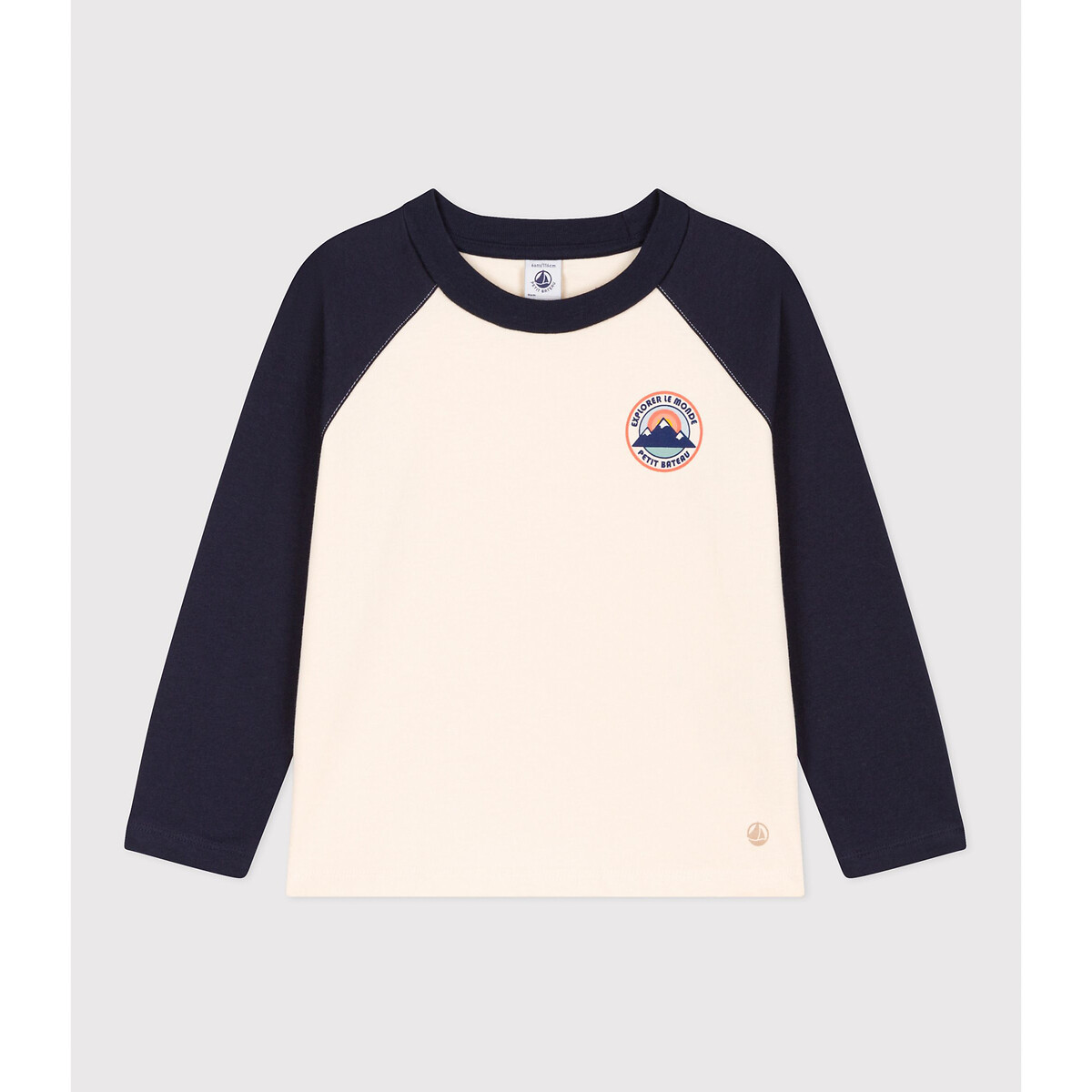 Oberteil in Shirtform, lange Ärmel von PETIT BATEAU