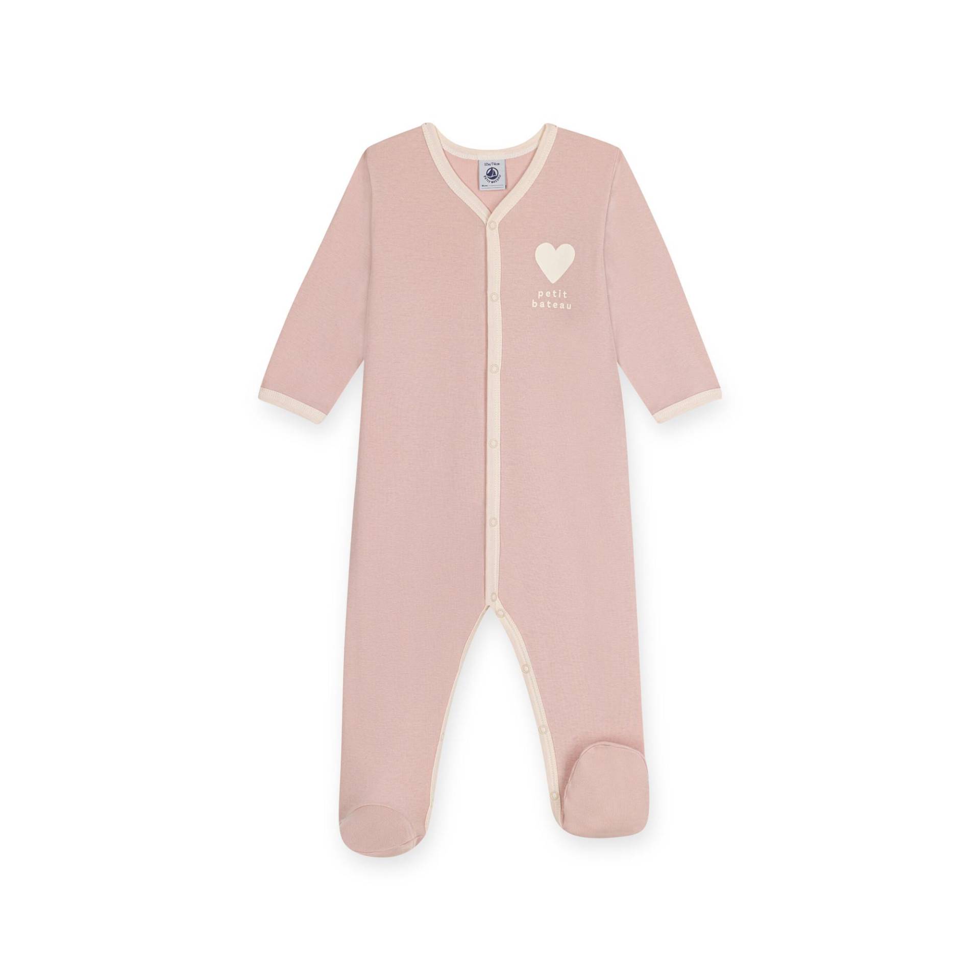 Overall Unisex Rosa 6 mesi von PETIT BATEAU