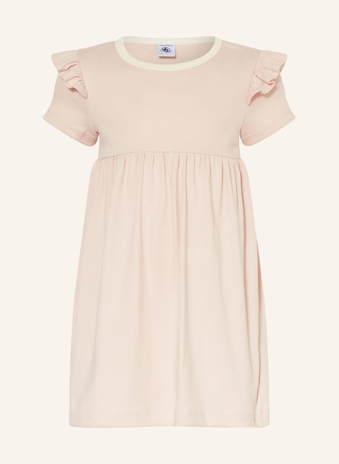 Petit Bateau Kleid Mimi Mit Rüschen rosa von PETIT BATEAU