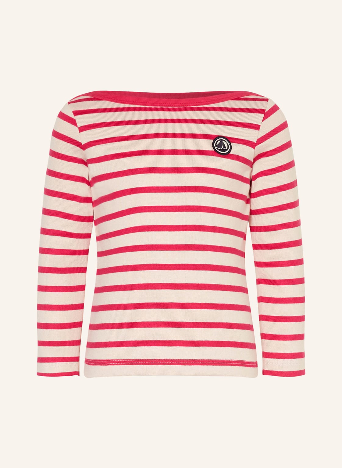 Petit Bateau Longsleeve Madox pink von PETIT BATEAU