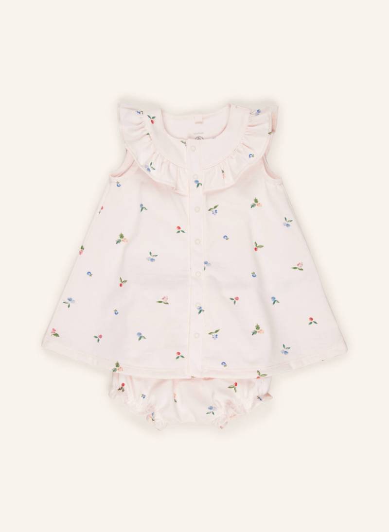Petit Bateau Set: Kleid Und Hose rosa von PETIT BATEAU