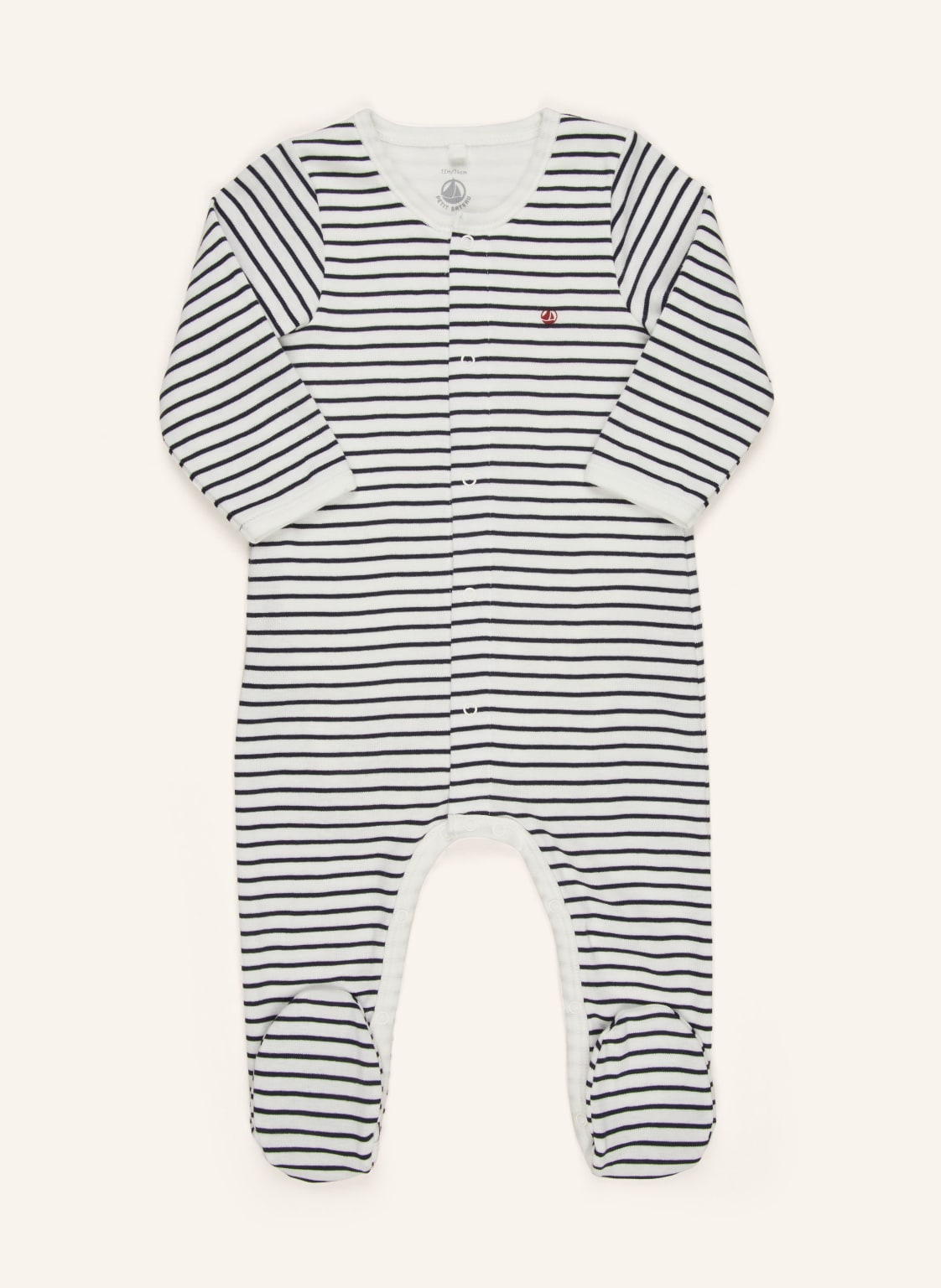 Petit Bateau Strampler Malo blau von PETIT BATEAU