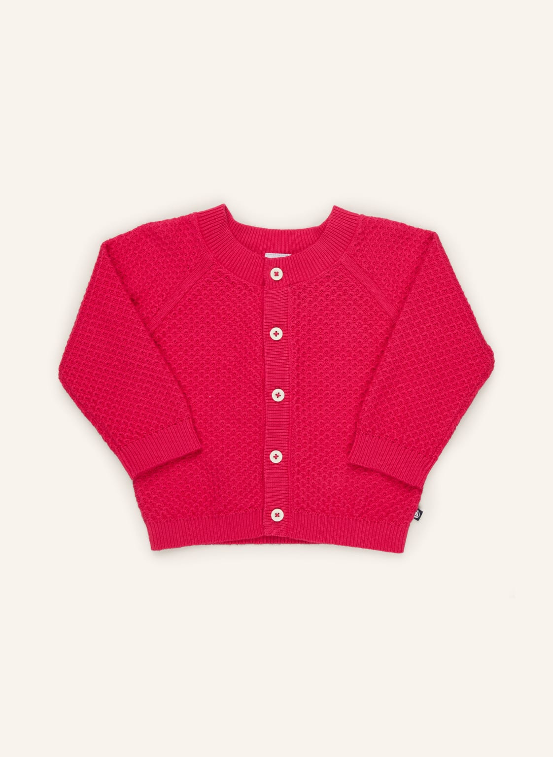 Petit Bateau Strickjacke Mrac pink von PETIT BATEAU