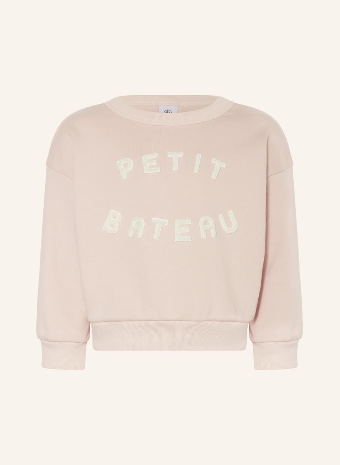 Petit Bateau Sweatshirt Morgane rosa von PETIT BATEAU