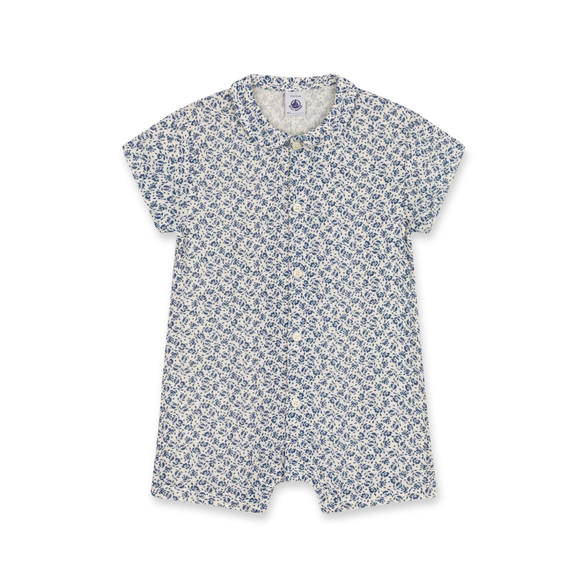 Playsuit Unisex Blau 12 mese von PETIT BATEAU