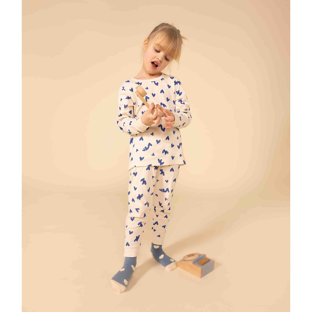 Pyjama, lange Ärmel von PETIT BATEAU