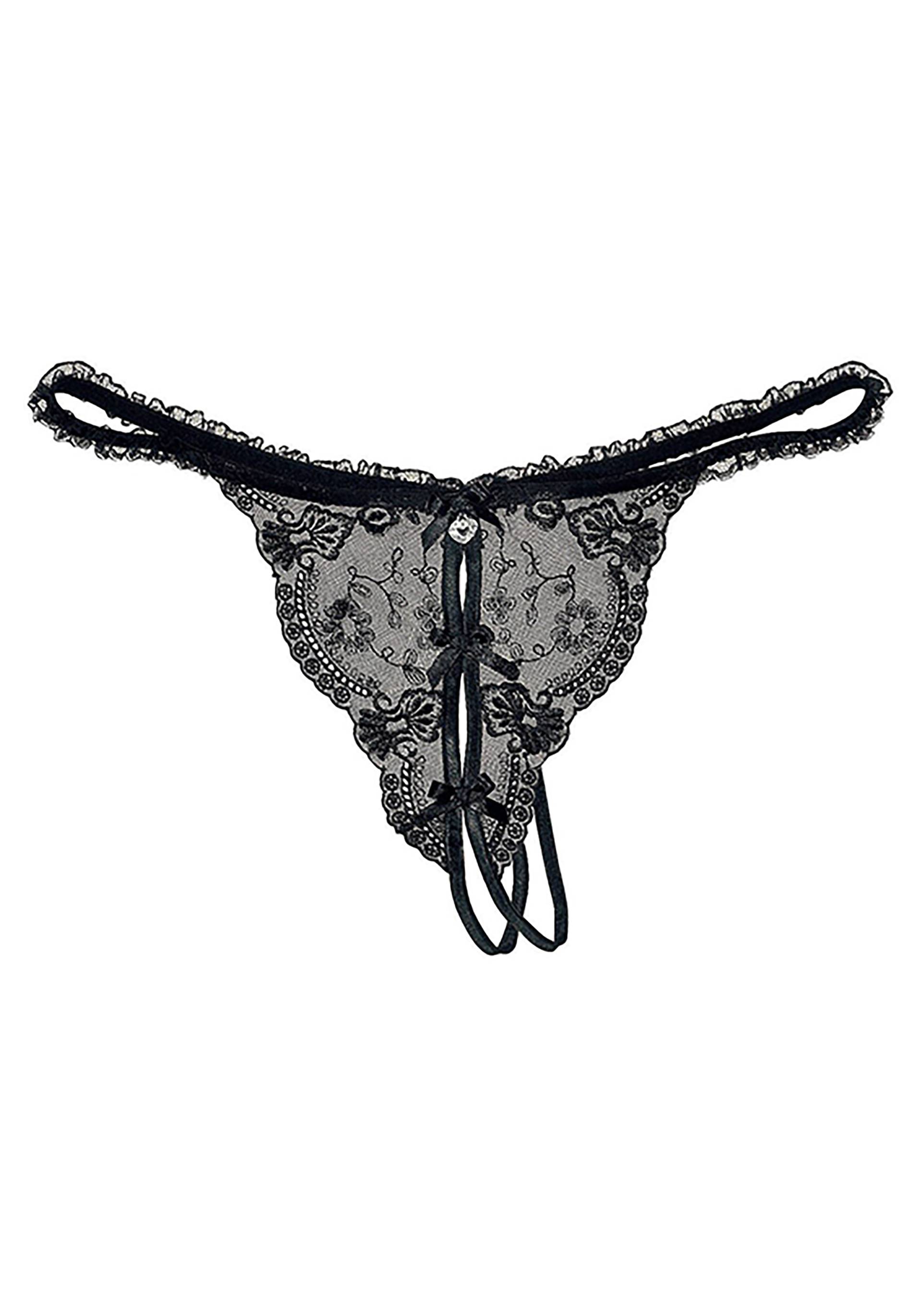 petite fleur goldfarben String-Ouvert, in sexy Bändchen-Optik petite fleur goldfarben String-Ouvert, in sexy Bändchen-Optik von Petite fleur gold
