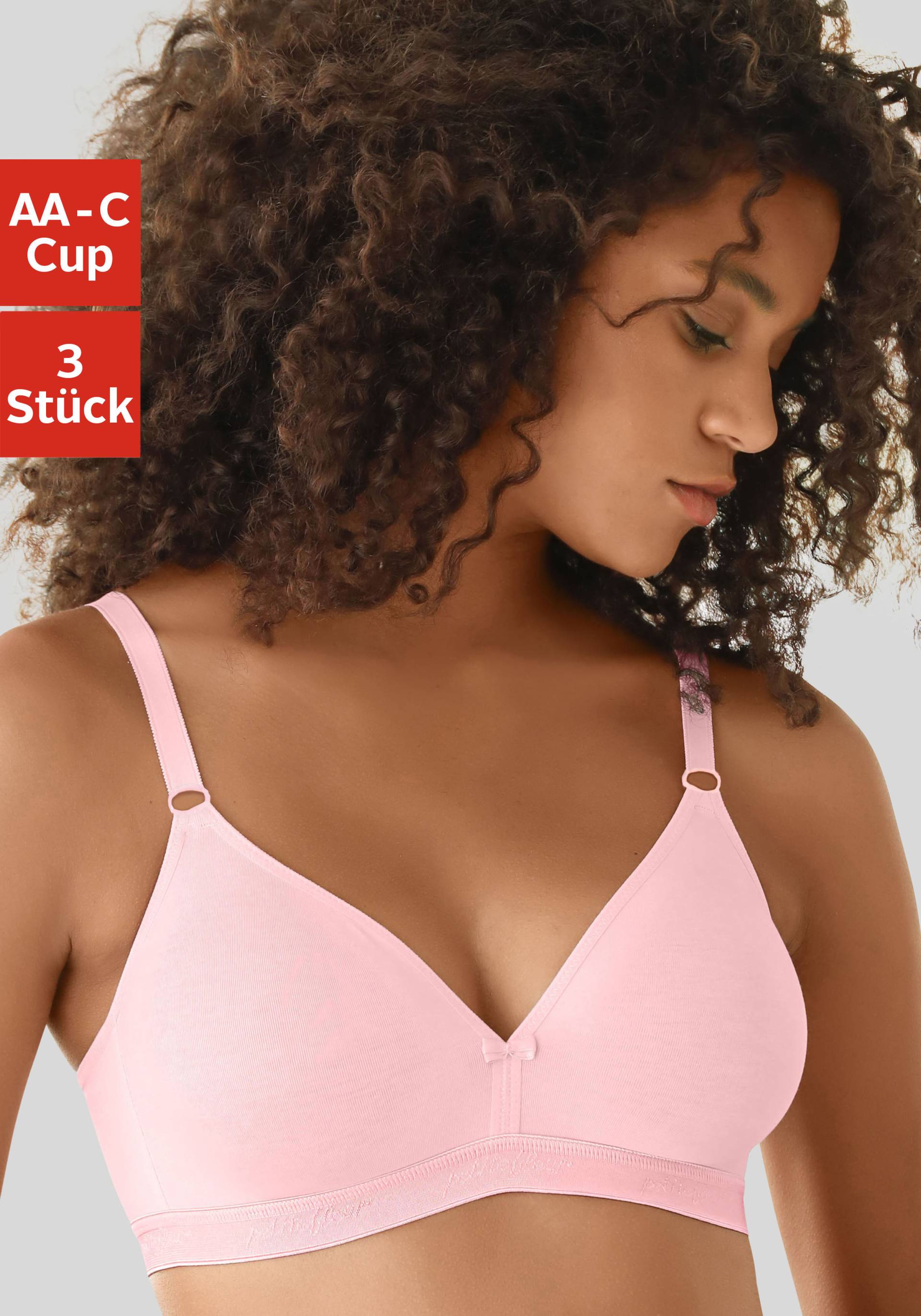 petite fleur Bralette-BH, ohne Bügel im Triangel-Schnitt aus Baumwolle petite fleur Bralette-BH, ohne Bügel im Triangel-Schnitt aus Baumwolle von PETITE FLEUR