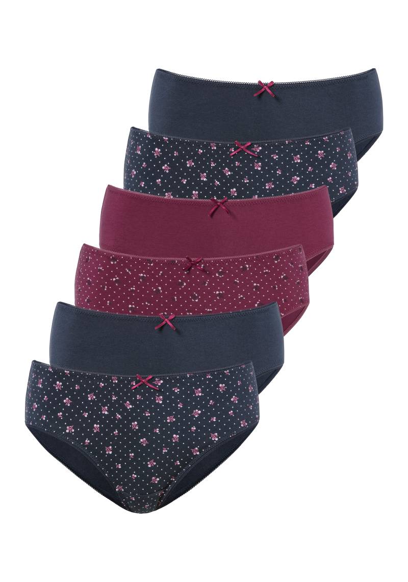 petite fleur Jazz-Pants Slips, (6er-Pack), aus elastischer Baumwolle von PETITE FLEUR