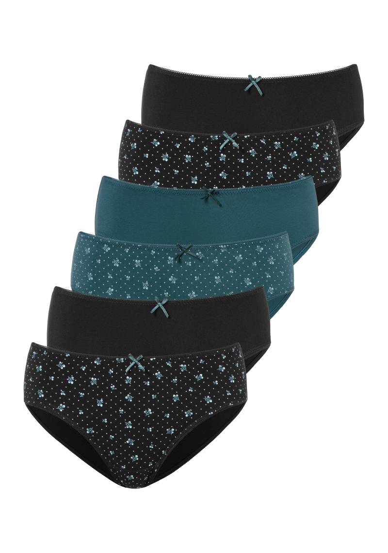 petite fleur Jazz-Pants Slips, (6er-Pack), aus elastischer Baumwolle von PETITE FLEUR