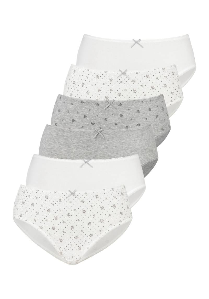 petite fleur Jazz-Pants Slips, (6er-Pack), aus elastischer Baumwolle von PETITE FLEUR