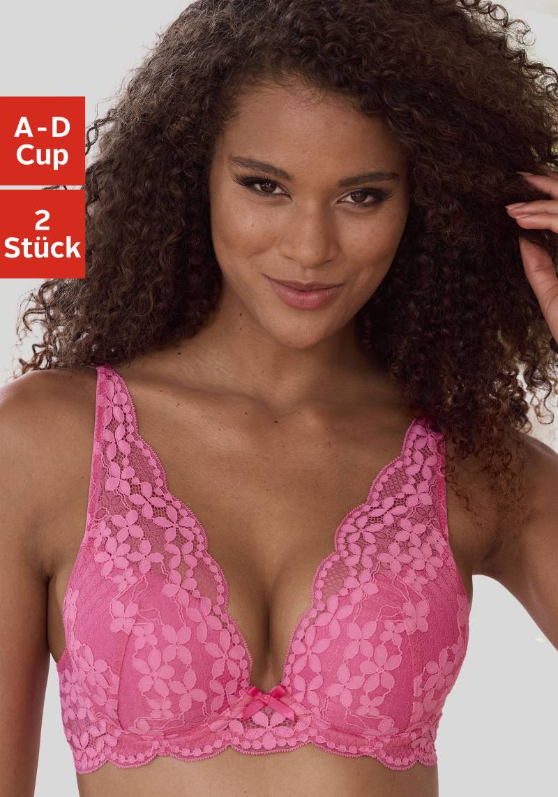 petite fleur Push-up-BH, (Packung, 2 Stück) von PETITE FLEUR