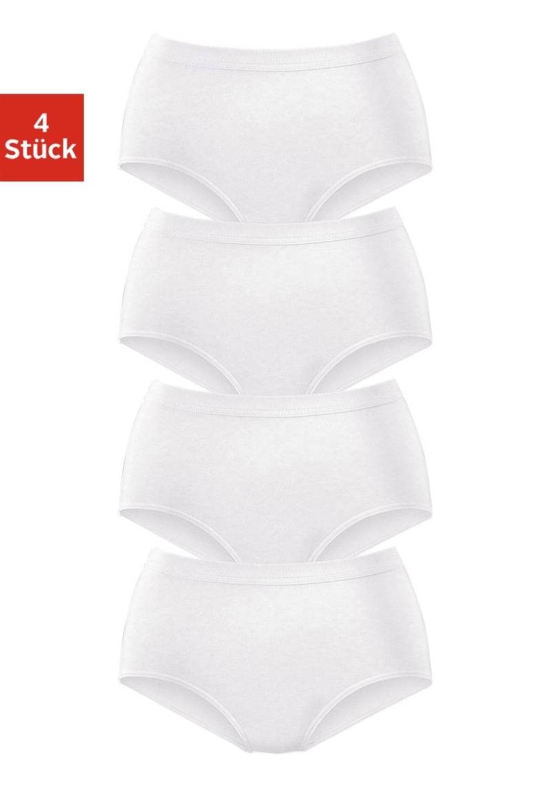 petite fleur Taillenslip, (4er-Pack), aus elastischer Baumwoll-Qualität von PETITE FLEUR
