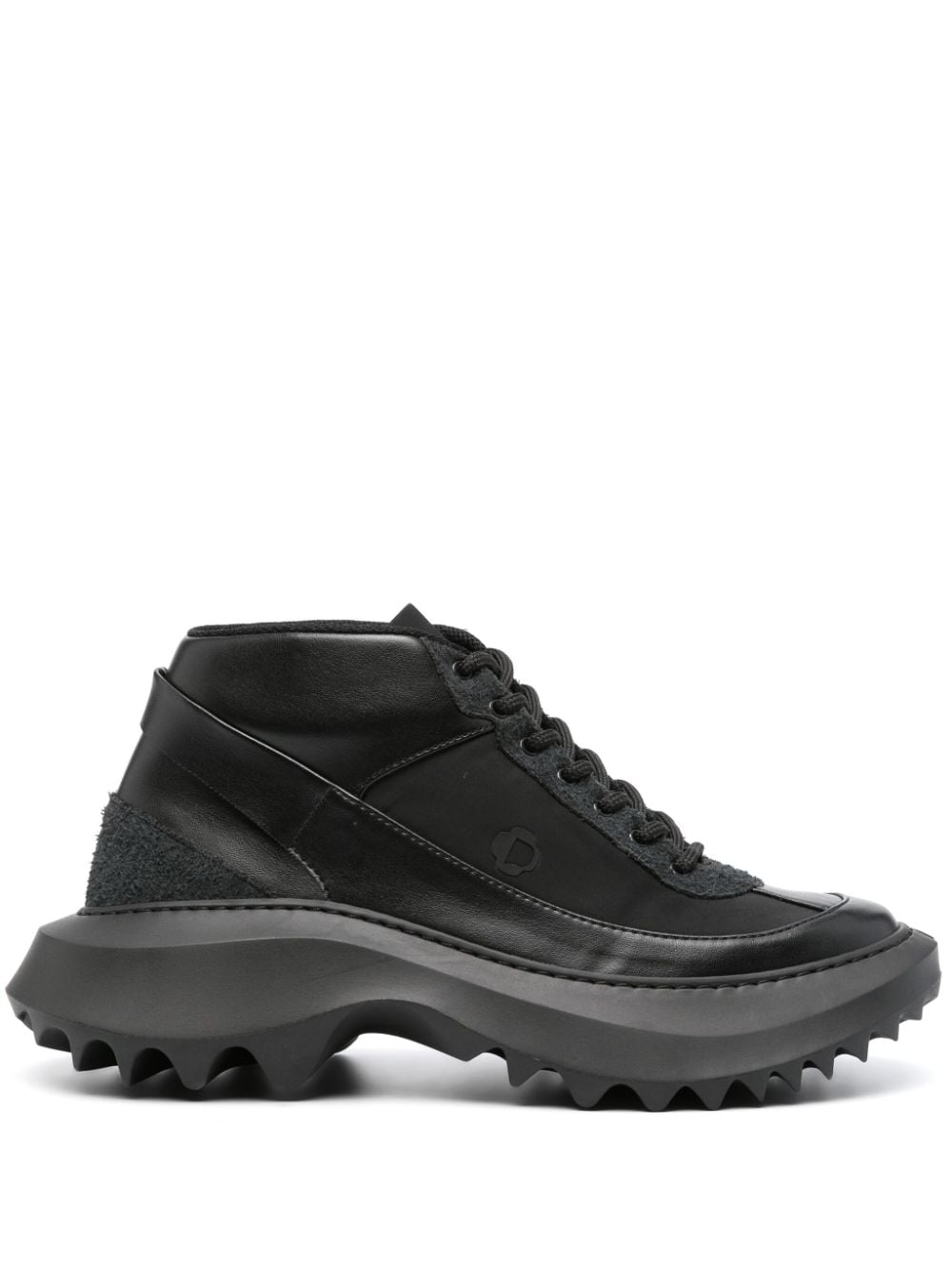 PHILEO 034 leather low-top sneakers - Black von PHILEO