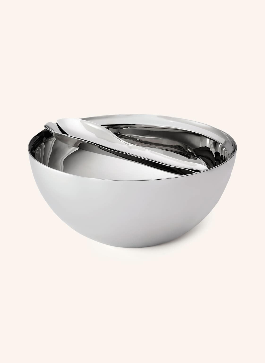 Philippi Set Insalata: Salatschüssel Und Besteck silber Philippi Set Insalata: Salatschüssel Und Besteck silber von PHILIPPI