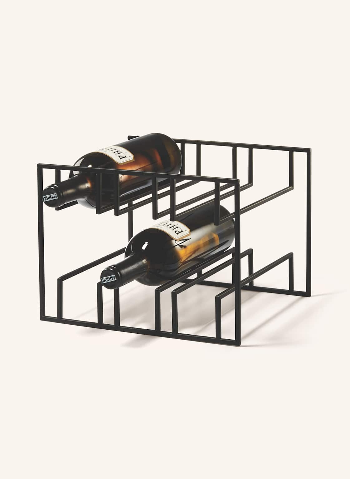 Philippi Weinregal Cubo schwarz Philippi Weinregal Cubo schwarz von PHILIPPI