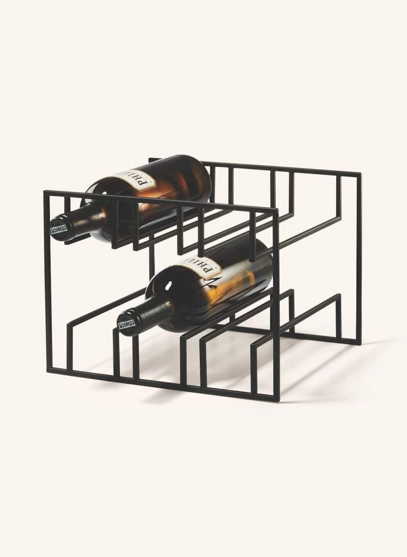 Philippi Weinregal Cubo schwarz von PHILIPPI