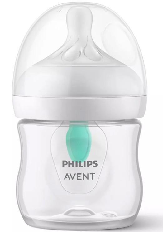Philips Avent Natural Response Babyflasche Mit Airfree Ventil 125ml, 0m+ (1 Stk) Unisex  125ml von PHILIPS AVENT