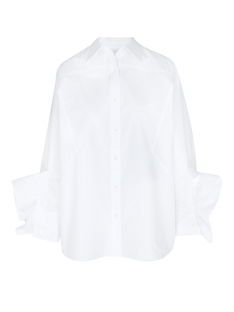 PHILLIP LIM Hemdbluse Oversized Fit weiss | S von PHILLIP LIM
