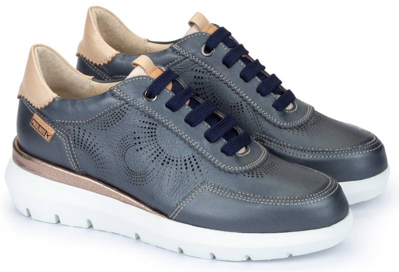 PIKOLINOS Keilsneaker »RUEDA«, Freizeitschuh, Halbschuh, Schnürschuh mit angedeutetem Lochmuster von PIKOLINOS