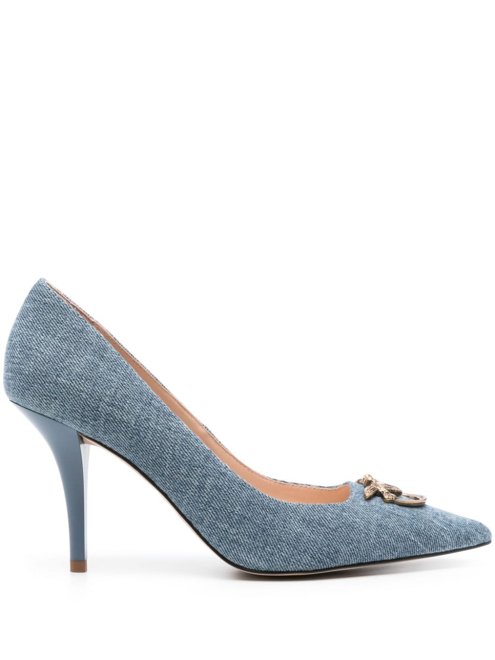 PINKO 90mm denim pumps - Blue von PINKO