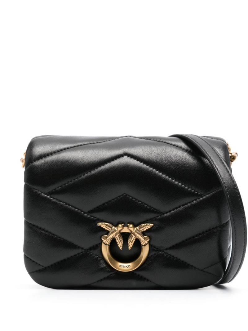 PINKO Baby Love Click cross body bag - Black von PINKO