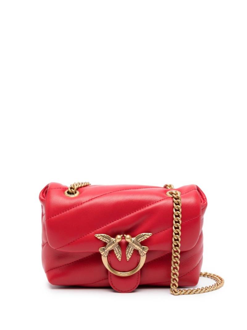 PINKO Baby Love leather bag - Red von PINKO